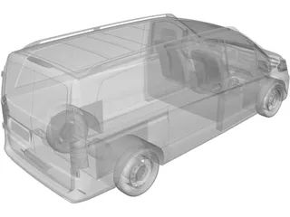 Mercedes-Benz Vito (2016) 3D Model