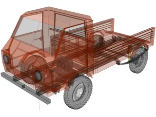 Volkswagen DMG Trakbayan 3D Model