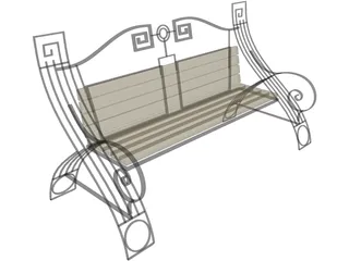 Bench 3D Model