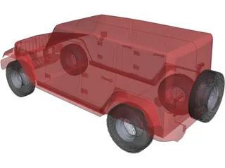 Jeep Wrangler 3D Model