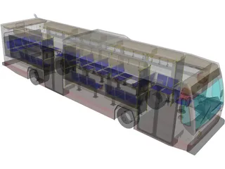 Bus LFSe Nova 3D Model