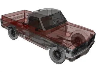 Chevrolet Silverado SS (2002) 3D Model