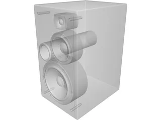 Edifier R2700 Speaker 3D Model