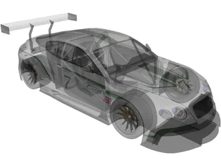 Bentley Continental GT3 3D Model