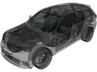 Jeep Grand Cherokee Trackhawk 3D Model