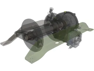 Winch 3D Model