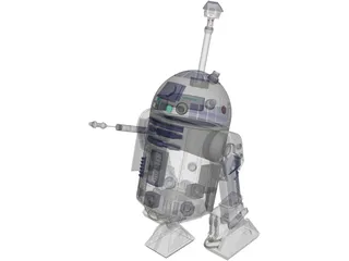 Star Wars R2D2 3D Model