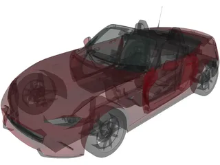 Mazda MX-5 (2017) 3D Model