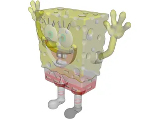 Sponge Bob 3D Model