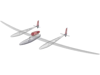 Virgin Atlantic GlobalFlyer 3D Model