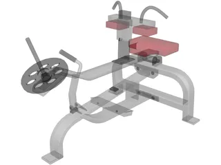 CF2363 GYM 3D Model