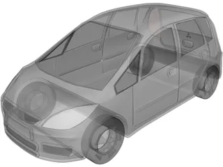 Mitsubishi Colt 5-door 3D Model