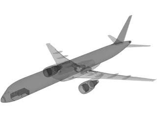 Boeing 757-200 Delta-2 3D Model