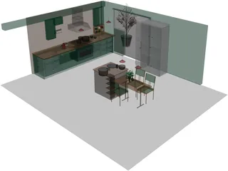 Kitchen 3D Model