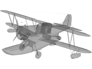 Grumman J2F Duck 3D Model