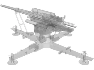 Flack 88 3D Model