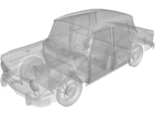 Renault (1962) 3D Model