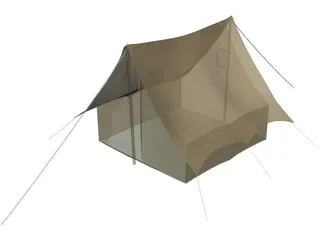 Camping Tent 3D Model