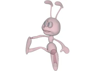 Toy Ant 3D Model