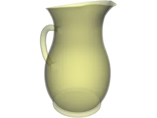 Water Pitcher 3D Model