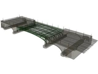 European Bridge 3D Model