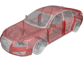 Audi A6 3D Model