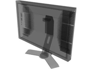 Dell LCD Screen 3D Model