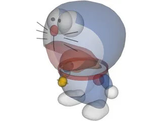 Doraemon 3D Model