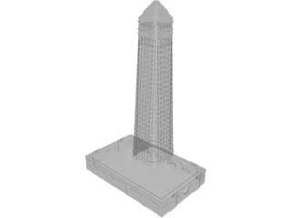 Foshay Tower, Minneapolis 3D Model