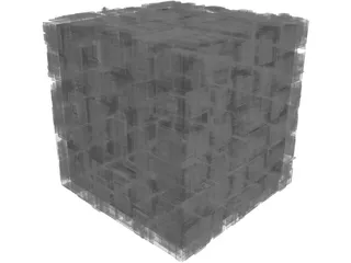 Borg Cube 3D Model