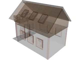 Weekender House 3D Model