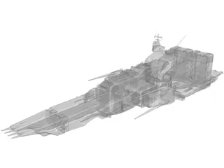 SDF-1 TV version 3D Model