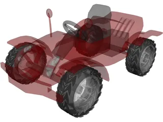 ATV 3D Model