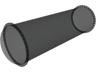 Tubular Heat Exchanger 3D Model