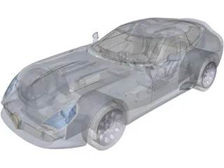 Alfa Romeo Zagato TZ3 3D Model