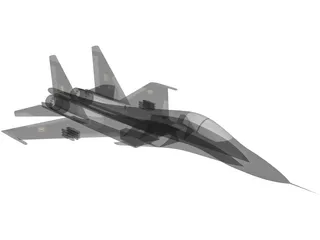 Su-30 3D Model