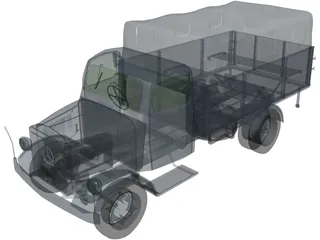 Mercedes-Benz Truck 3D Model