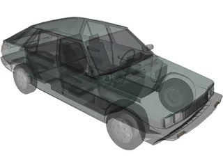 Renault Encore 5-door (1985) 3D Model