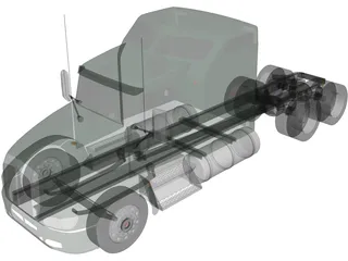 Kenworth T660 3D Model