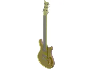 Daves Guitar 3D Model