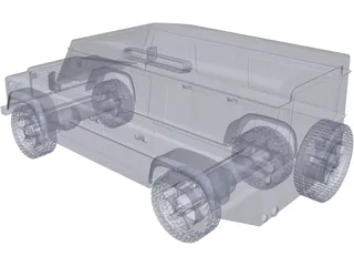 Land Rover Defender 110 3D Model