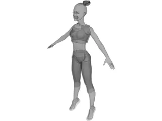 Woman 3D Model