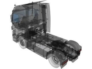 Mercedes-Benz Actros 8144 3D Model