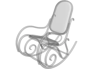 Rocking Chair 3D Model