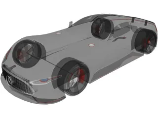 Mercedes-Benz AMG Vision GT Concept 3D Model