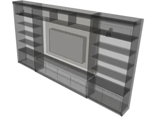 TV Unit 3D Model