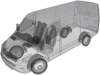 Mercedes-Benz Sprinter 3D Model