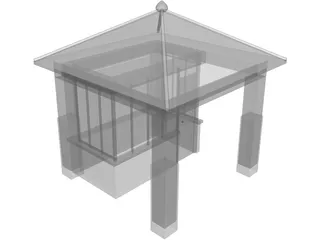 Guard House 3D Model