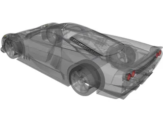 Saleen S7 TT (2007) 3D Model