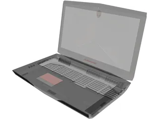 Alienware Laptop 3D Model